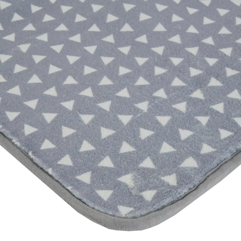 Фото 2 Коврик для ванной комнаты Swensa Cosmo 80x50 см цвет серый