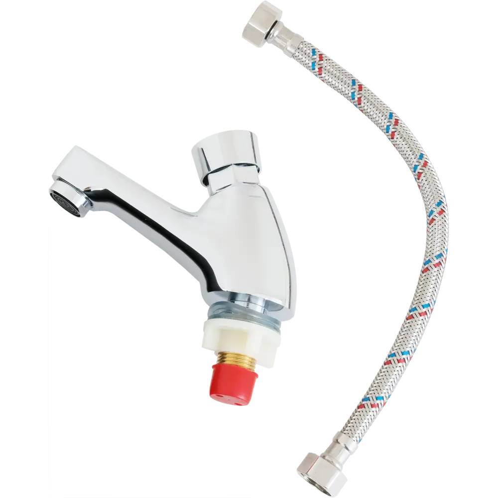 Фото 3 Кран для холодной воды Esko ME 25 нажимной цвет хром Фото 3 Кран для холодной воды Esko ME 25 нажимной цвет хром