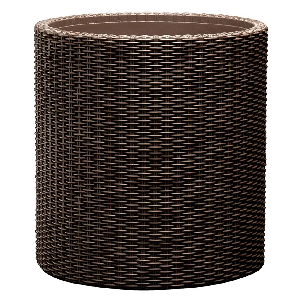 Фото Горшок для рассады Keter Cylinder Planter L ø36 h37.5 см v18 л пластик Фото Горшок для рассады Keter Cylinder Planter L ø36 h37.5 см v18 л пластик
