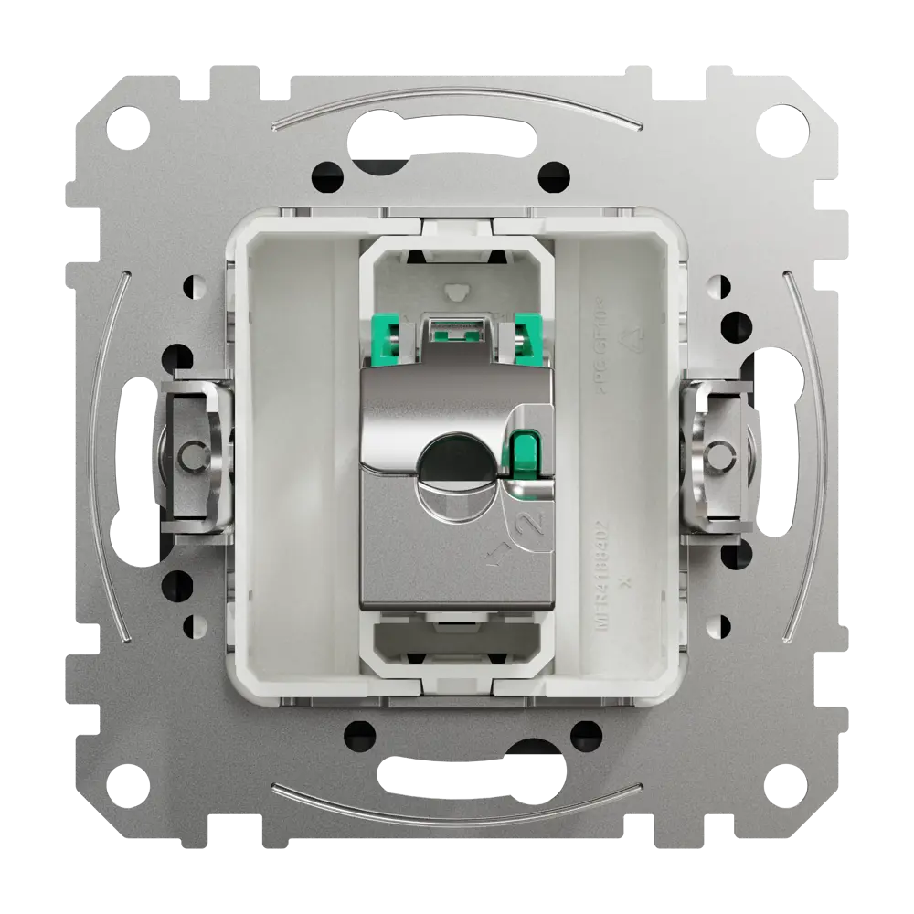 Фото 3 Розетка для компьютера встраиваемая Systeme Electric Sedna Design RJ45 cat 5E, цвет антрацит Фото 3 Розетка для компьютера встраиваемая Systeme Electric Sedna Design RJ45 cat 5E, цвет антрацит