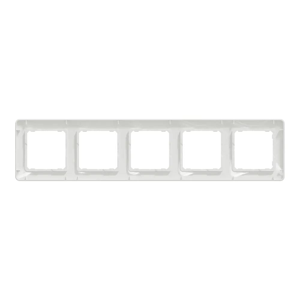 Фото 3 Рамка для розеток и выключателей Systeme Electric Sedna Design 5 постов, цвет белый Фото 3 Рамка для розеток и выключателей Systeme Electric Sedna Design 5 постов, цвет белый