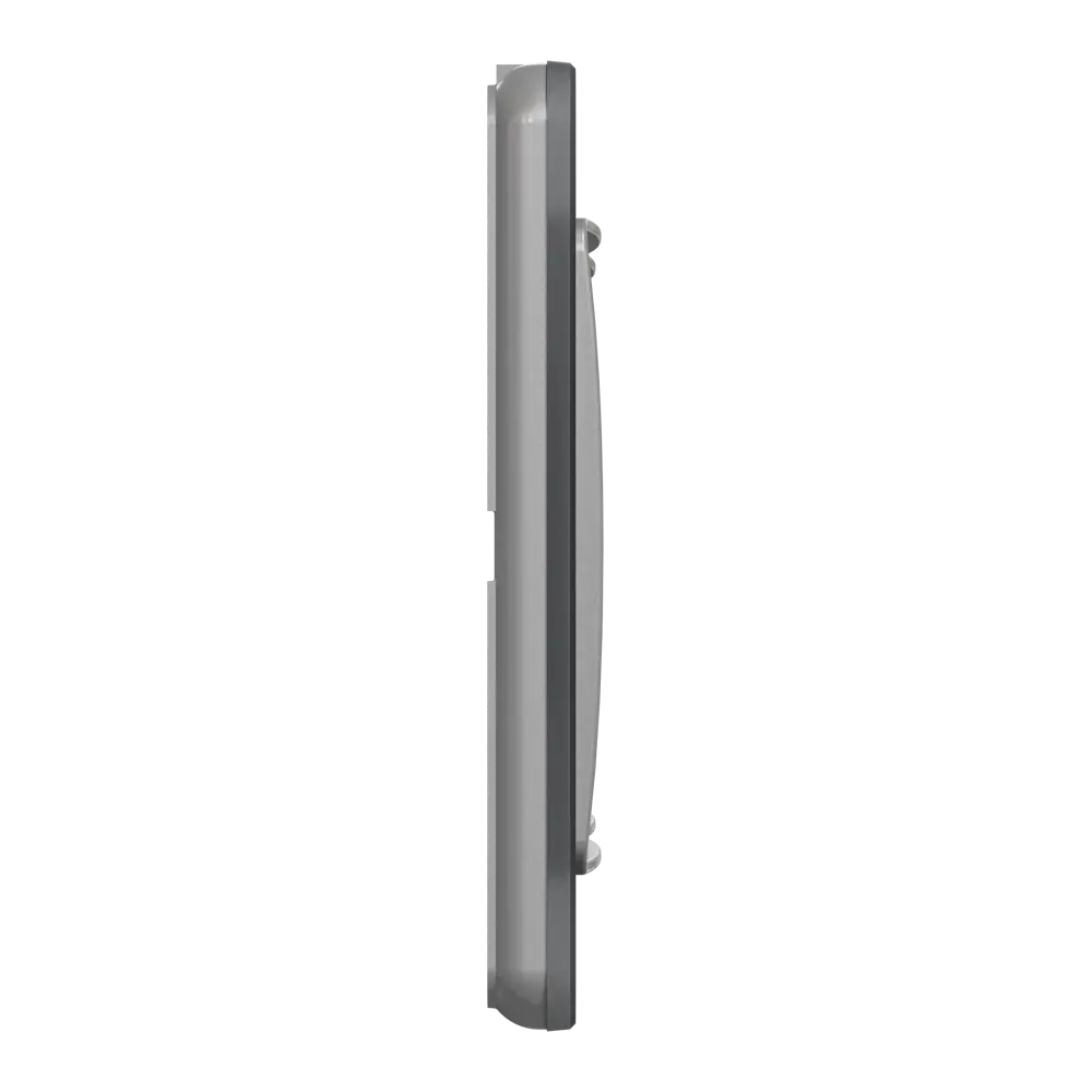 Фото 4 Рамка для розеток и выключателей Systeme Electric Sedna Design  3 поста, цвет дымчатое стекло