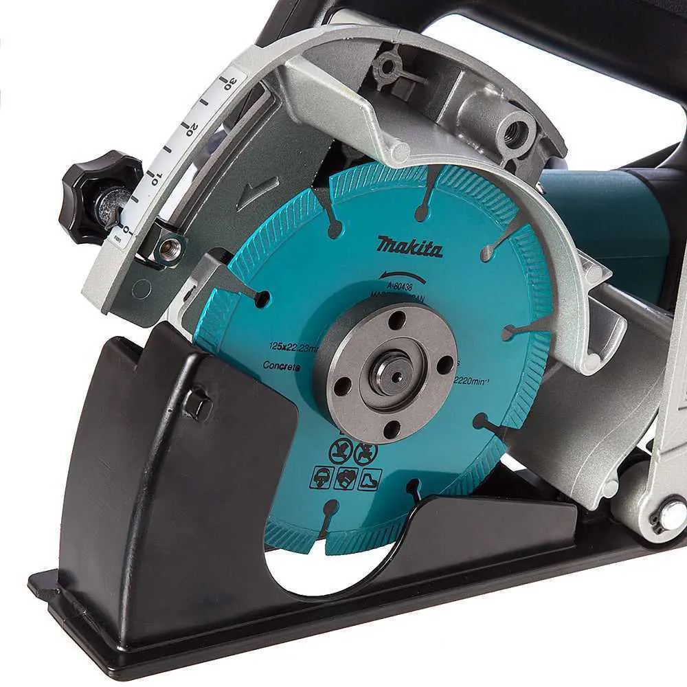 Фото 3 Штроборез Makita SG1251J, 1400 Вт, 125 мм Фото 3 Штроборез Makita SG1251J, 1400 Вт, 125 мм