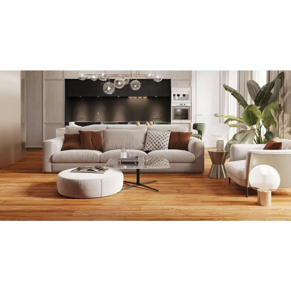 Фото 7 SPC плитка «Дуб Неаполь» 42 класс толщина 3.5 мм 2.16 м² Фото 7 SPC плитка «Дуб Неаполь» 42 класс толщина 3.5 мм 2.16 м²