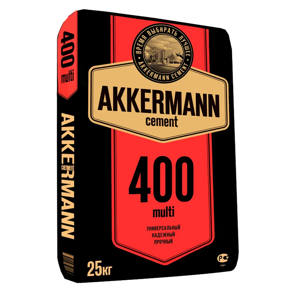 Фото Цемент Akkermann M400 ЦЕМ II А-И 32.5 Н 25 кг Фото Цемент Akkermann M400 ЦЕМ II А-И 32.5 Н 25 кг