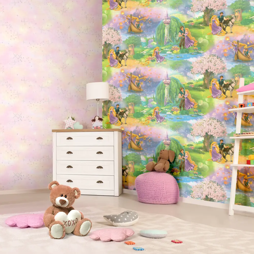 Фото 4 Обои флизелиновые Ovk Design Рапунцель разноцветные 1.06 м 10473-01 Фото 4 Обои флизелиновые Ovk Design Рапунцель разноцветные 1.06 м 10473-01