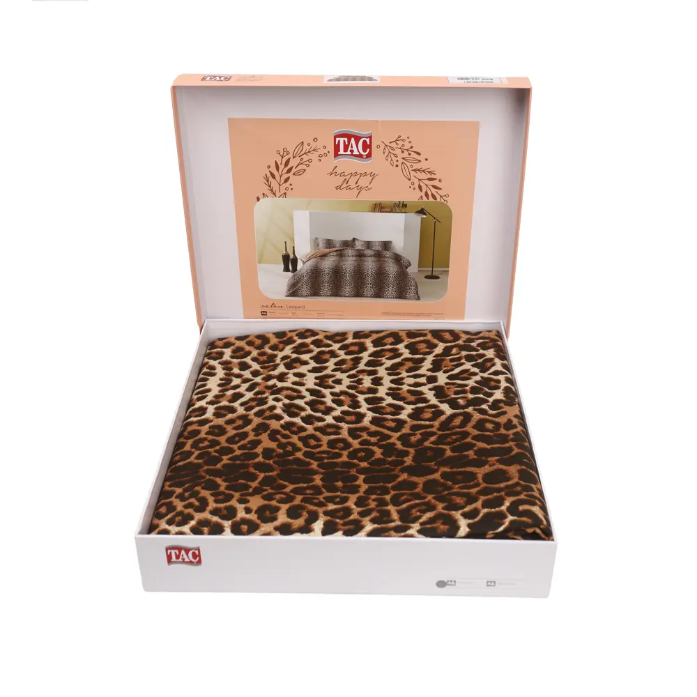 Фото 3 Комплект постельного белья Tac LEOPARD SATEN 3254-29067 Фото 3 Комплект постельного белья Tac LEOPARD SATEN 3254-29067