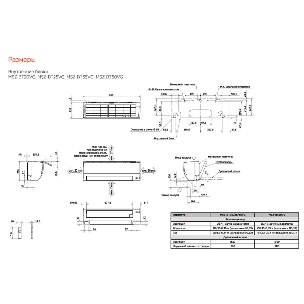 Фото 7 Сплит-система инверторная Mitsubishi Electric BT25VG 9K BTU охлаждение/обогрев Фото 7 Сплит-система инверторная Mitsubishi Electric BT25VG 9K BTU охлаждение/обогрев