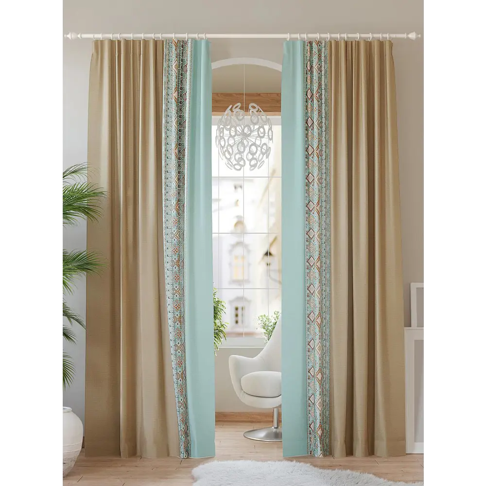 Фото Комплект штор Comfy Way Гарбия TD-940667 Фото Комплект штор Comfy Way Гарбия TD-940667