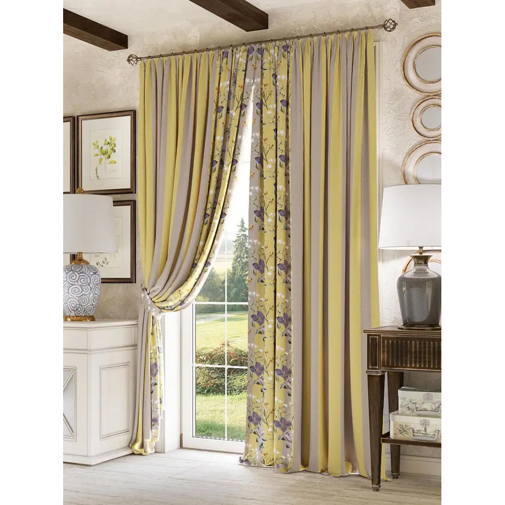 Фото Комплект штор Comfy Way Клори TD-982025 Фото Комплект штор Comfy Way Клори TD-982025