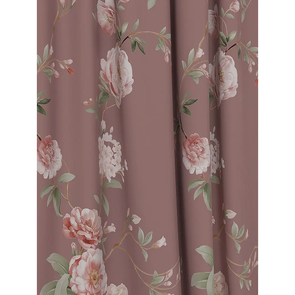 Фото 3 Комплект штор Comfy Way Риморви Роумирс ягодный Фото 3 Комплект штор Comfy Way Риморви Роумирс ягодный