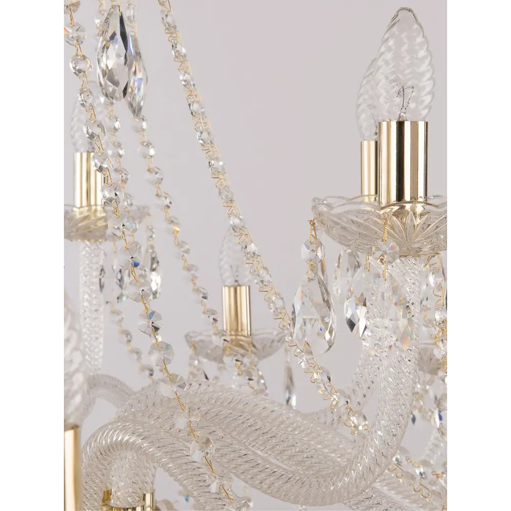 Фото 6 Люстра потолочная хрустальная Bohemia Ivele Crystal 107.12+6.360.G E14 18 ламп 36 м² Фото 6 Люстра потолочная хрустальная Bohemia Ivele Crystal 107.12+6.360.G E14 18 ламп 36 м²