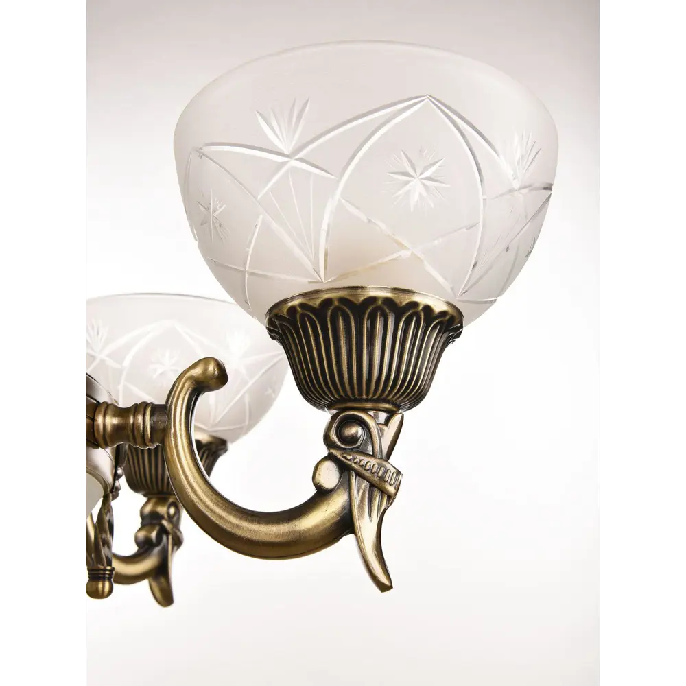 Фото 2 Люстра подвесная Arte Perfetto Luce APL2231622.6+3.AB E14 9 ламп 18 м²