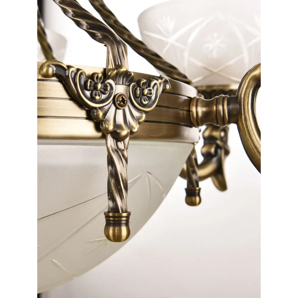 Фото 4 Люстра подвесная Arte Perfetto Luce APL2231622.6+3.AB E14 9 ламп 18 м²