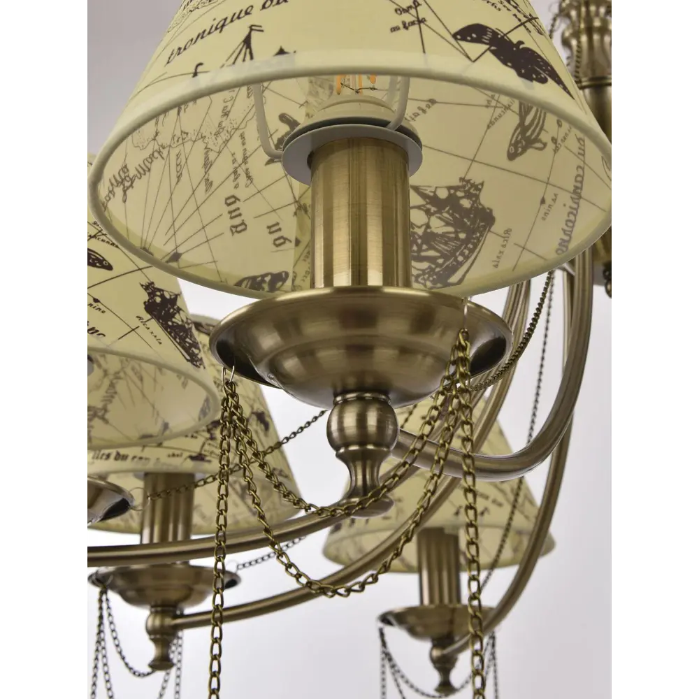Фото 3 Люстра подвесная Arte Perfetto Luce APL2231053.8B.AB E14 8 ламп 16 м² Фото 3 Люстра подвесная Arte Perfetto Luce APL2231053.8B.AB E14 8 ламп 16 м²