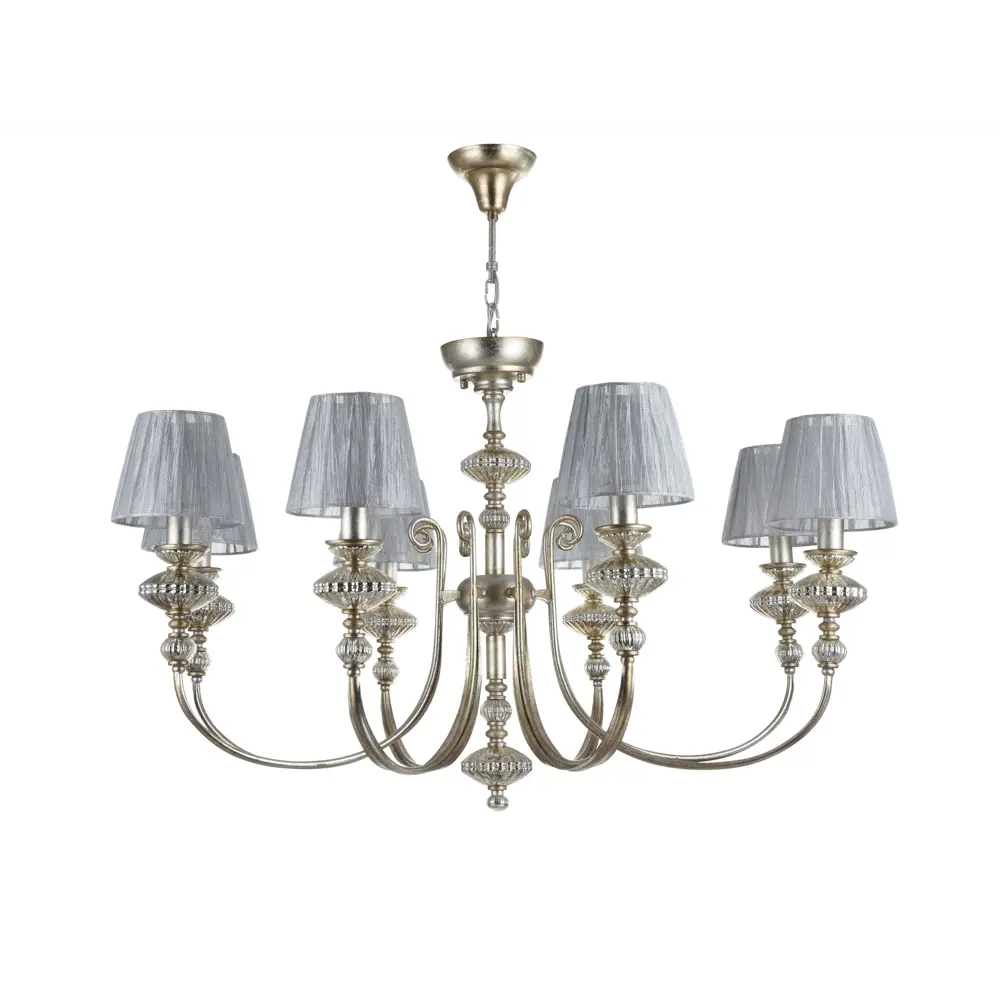 Фото Люстра Maytoni Serena Antique ARM041-08-G E14 8 ламп 17.80 м² Фото Люстра Maytoni Serena Antique ARM041-08-G E14 8 ламп 17.80 м²