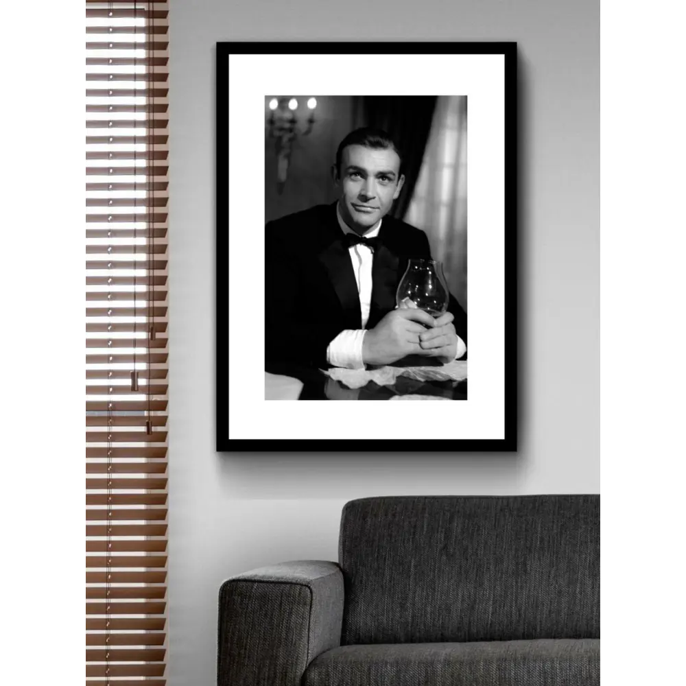 Фото Постер Просто Постер Шон Коннери 50x70 в подарочном тубусе Металл Фото Постер Просто Постер Шон Коннери 50x70 в подарочном тубусе Металл