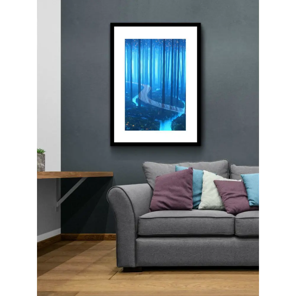 Фото Постер Просто Постер Свежий ветер в лесу 50x70 в раме Металл Фото Постер Просто Постер Свежий ветер в лесу 50x70 в раме Металл