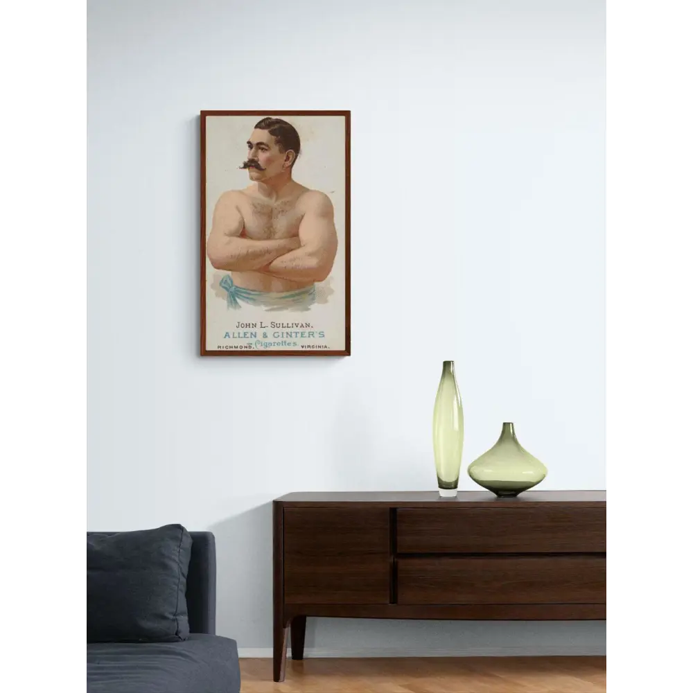 Фото Постер Просто Постер Джон Салливан 60x90 в подарочном тубусе Металл Фото Постер Просто Постер Джон Салливан 60x90 в подарочном тубусе Металл