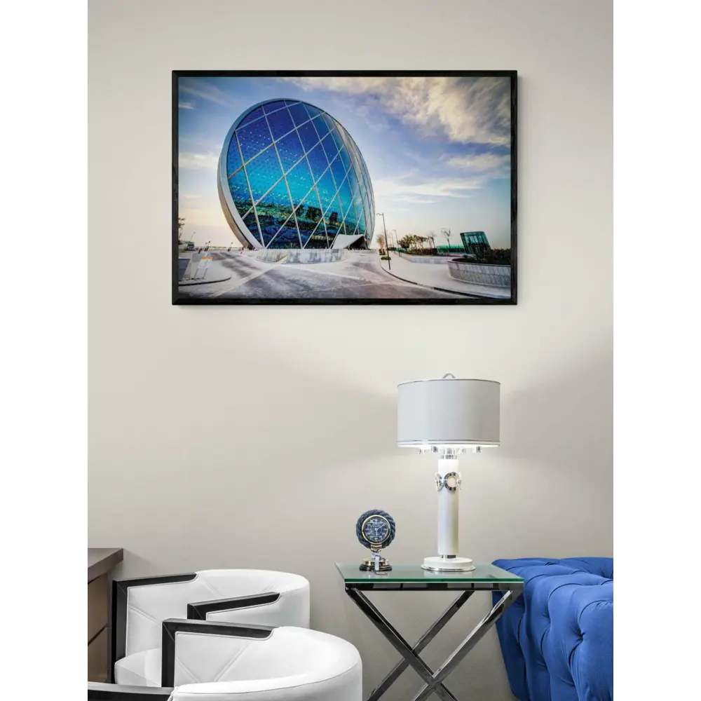 Фото Постер Просто Постер Небоскреб Aldar HQ 40x50 в подарочном тубусе Металл Фото Постер Просто Постер Небоскреб Aldar HQ 40x50 в подарочном тубусе Металл