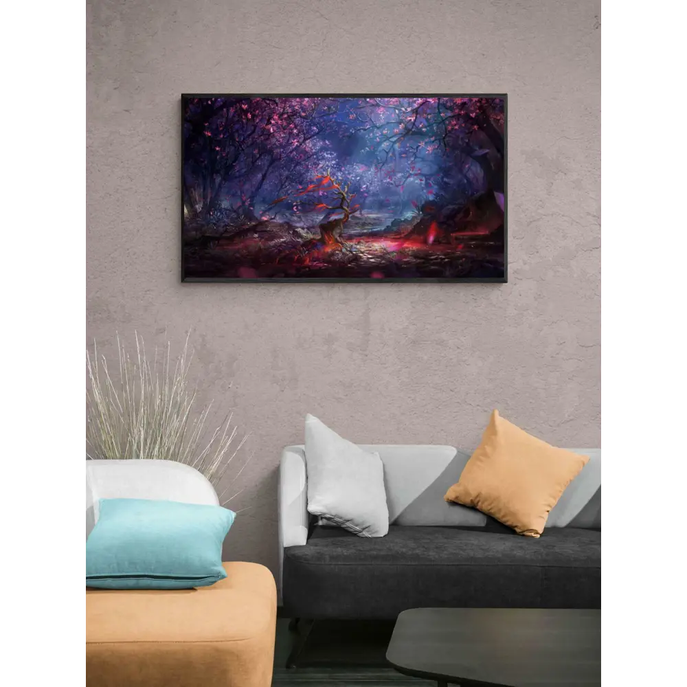 Фото 3 Постер Просто Постер Лес сакуры 50x70 в раме Металл Фото 3 Постер Просто Постер Лес сакуры 50x70 в раме Металл