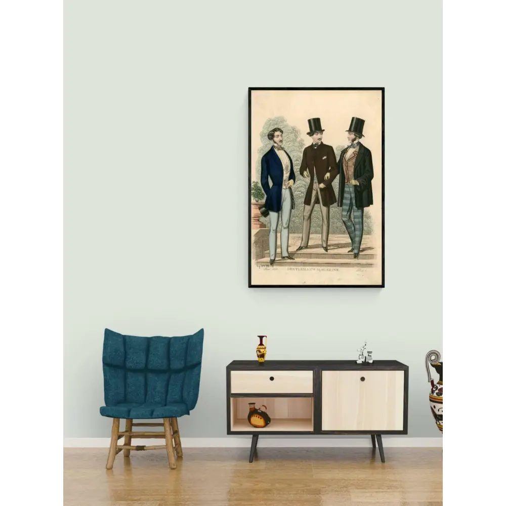 Фото 3 Постер Просто Постер Мужские костюмы XIX века 90x120 в подарочном тубусе Металл Фото 3 Постер Просто Постер Мужские костюмы XIX века 90x120 в подарочном тубусе Металл