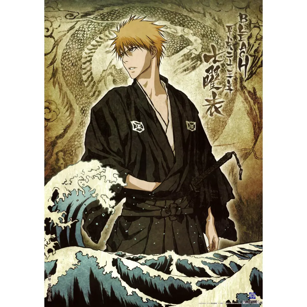 Фото 2 Постер Просто Постер Блич 90x120 в подарочном тубусе Металл Фото 2 Постер Просто Постер Блич 90x120 в подарочном тубусе Металл