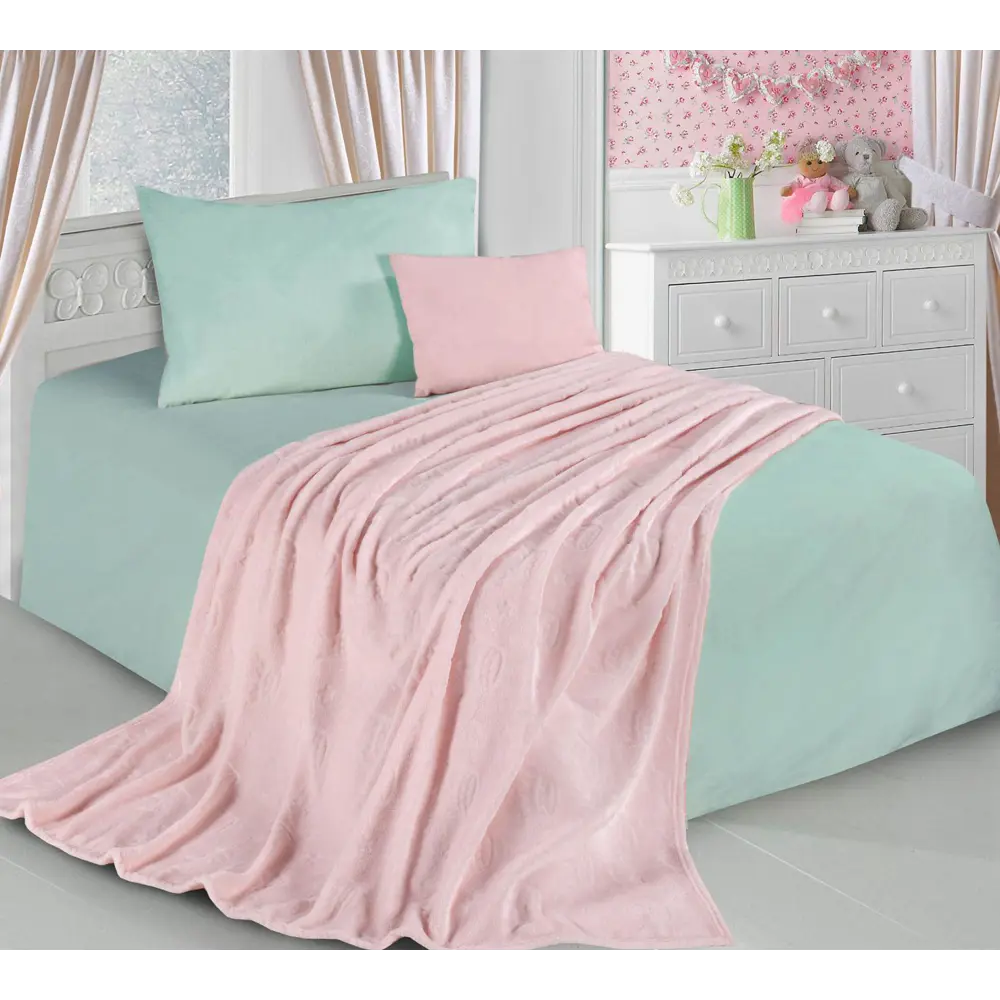 Фото Плед Guten Morgen Принцесса 150x200 см фланель цвет розовый Фото Плед Guten Morgen Принцесса 150x200 см фланель цвет розовый