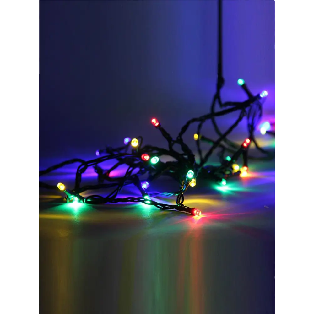 Фото 4 Электрогирлянда внутренняя/наружная Morozco Нить 5.9м 60LED разноцветная Э74480094 Фото 4 Электрогирлянда внутренняя/наружная Morozco Нить 5.9м 60LED разноцветная Э74480094