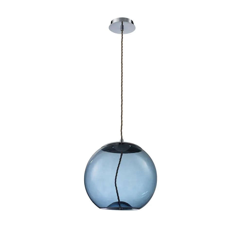 Фото Подвесная люстра светодиодная Lumien Hall Avila LH4110/1PC-CR-BL нейтральный свет 3 м² Фото Подвесная люстра светодиодная Lumien Hall Avila LH4110/1PC-CR-BL нейтральный свет 3 м²