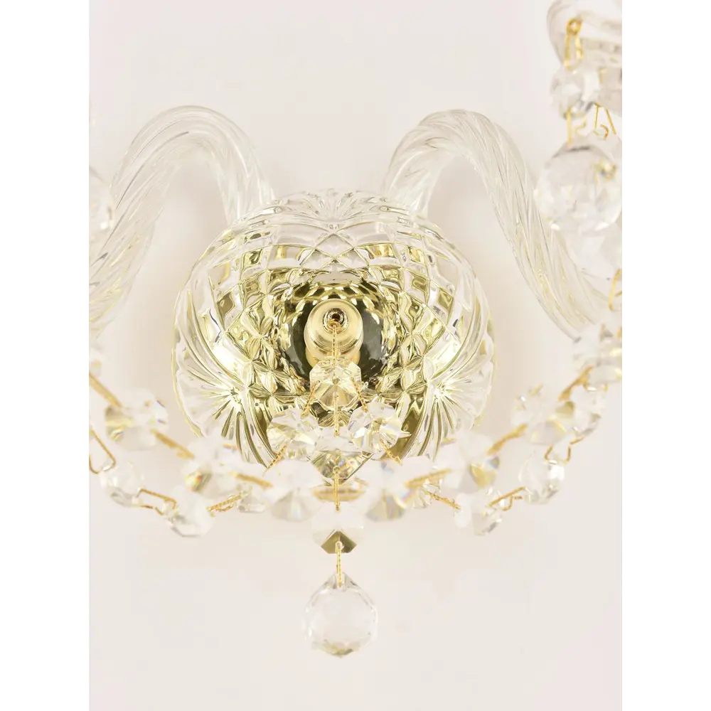 Фото 4 Настенный светильник BOHEMIA IVELE CRYSTAL 108B.2.165.G цвет золотой Фото 4 Настенный светильник BOHEMIA IVELE CRYSTAL 108B.2.165.G цвет золотой