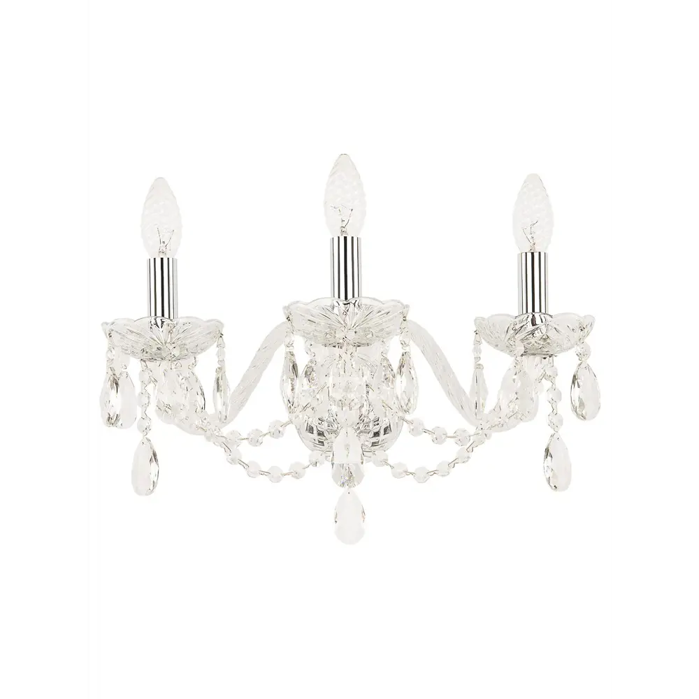 Фото Настенный светильник BOHEMIA IVELE CRYSTAL 116B.3.165.Ni цвет никель Фото Настенный светильник BOHEMIA IVELE CRYSTAL 116B.3.165.Ni цвет никель