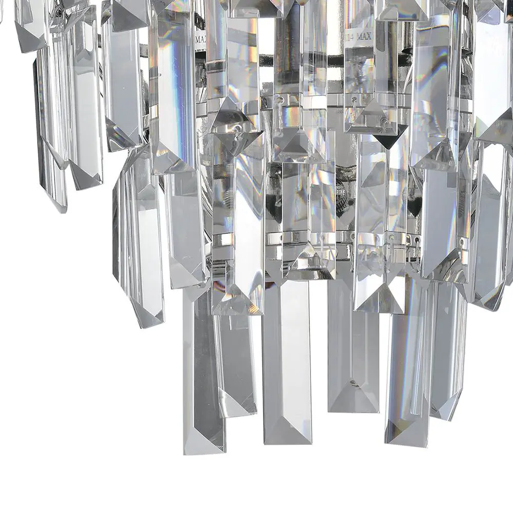 Фото 2 Настенный светильник LUMIEN HALL LH0039/2W-NK-CL цвет подбор цветов