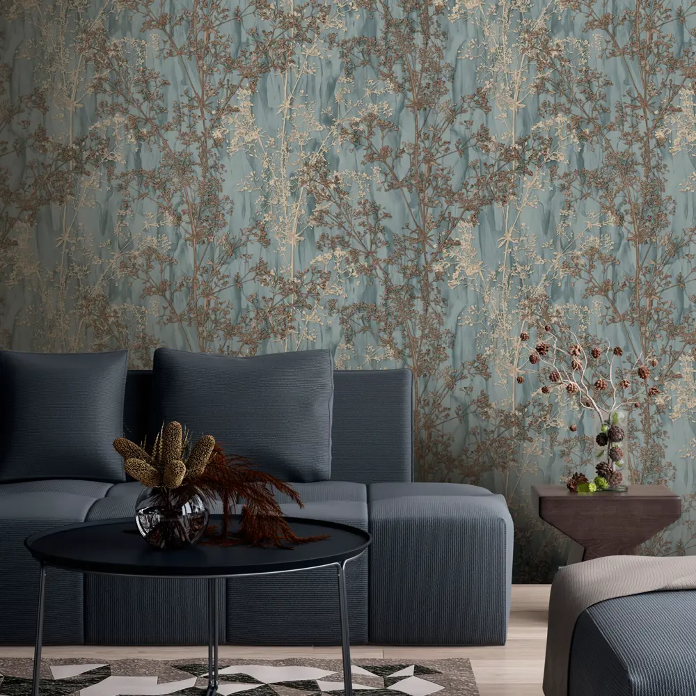 Фото 3 Обои флизелиновые Euro Decor Fjord зеленые 1.06 м ED7113-04 Фото 3 Обои флизелиновые Euro Decor Fjord зеленые 1.06 м ED7113-04