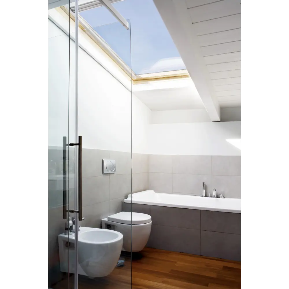 Фото 4 Окно мансардное Velux GZR CR02 3050 дерево/алюминий 55x78 см Фото 4 Окно мансардное Velux GZR CR02 3050 дерево/алюминий 55x78 см