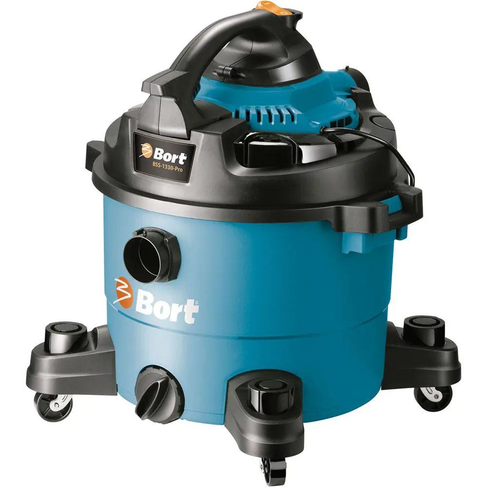 Фото Пылесос для сухой и влажной уборки Bort BSS-1330-Pro, 1300 Вт, 30 л Фото Пылесос для сухой и влажной уборки Bort BSS-1330-Pro, 1300 Вт, 30 л