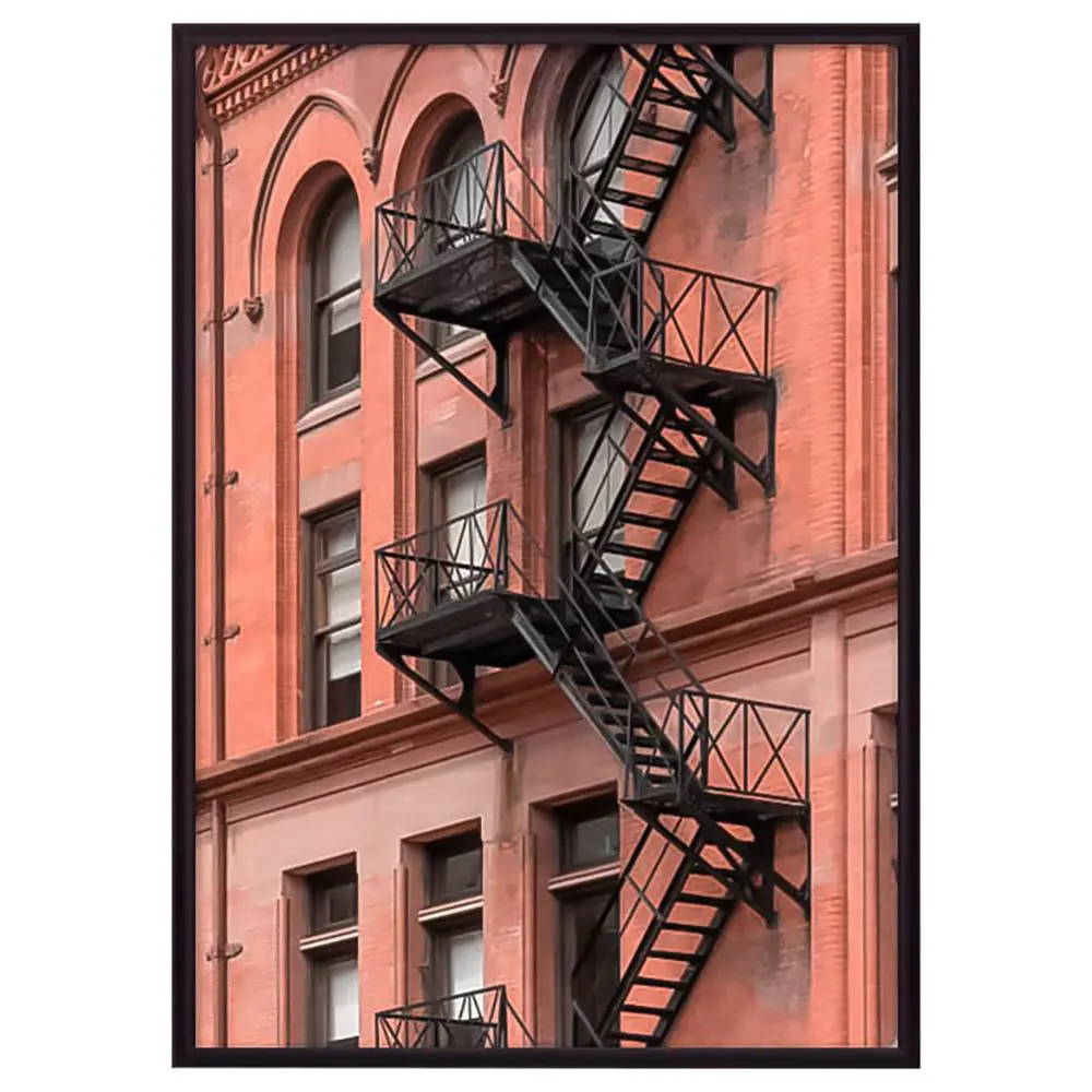 Фото Постер Дом Корлеоне Пожарная лестница 07-0122-30x40, 30x40 см