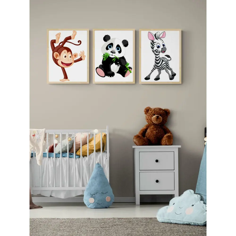 Фото 5 Постер Простопостер "Животные-малыши" 40x30 см Фото 5 Постер Простопостер "Животные-малыши" 40x30 см