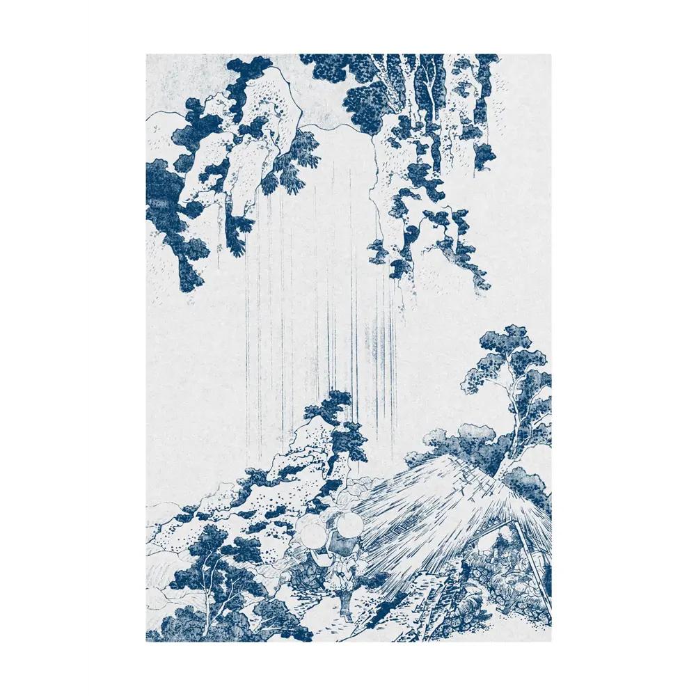 Фото 2 Плакат Просто Постер Водопад 90x120 в подарочном тубусе 557091657231 без рамы