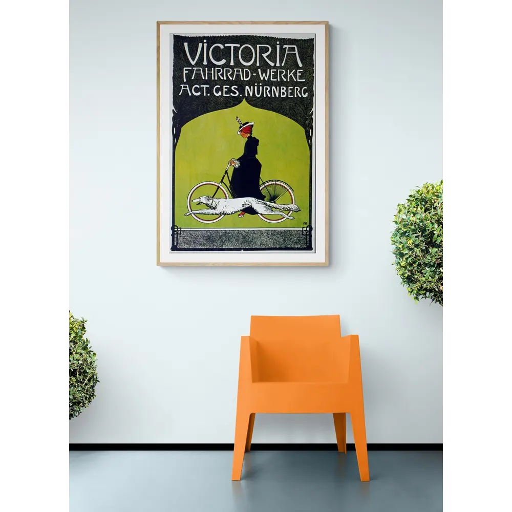 Фото 3 Плакат Просто Постер Винтажная реклама велосипедов Victoria 90x120 в подарочном тубусе 263213692291 без рамы Фото 3 Плакат Просто Постер Винтажная реклама велосипедов Victoria 90x120 в подарочном тубусе 263213692291 без рамы