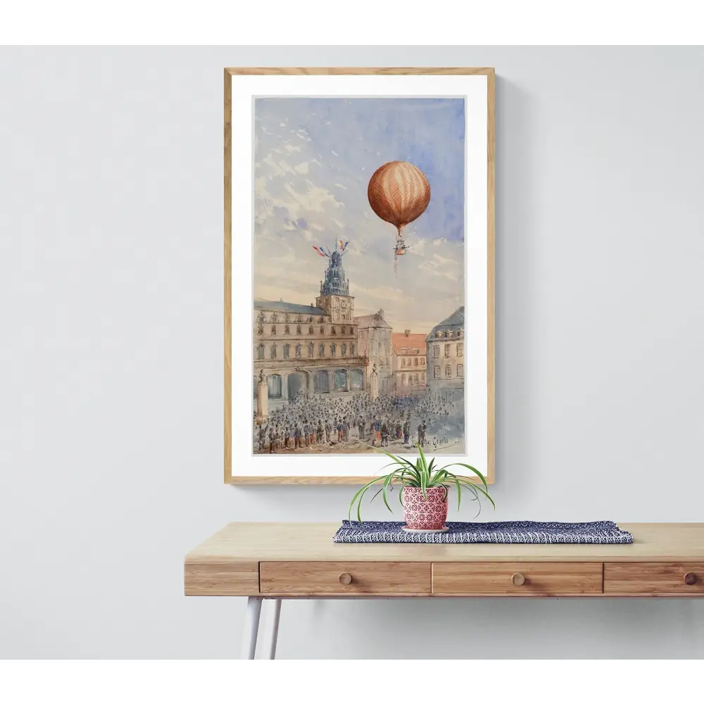 Фото Плакат Просто Постер Воздушный шар над французским городом 90x120 в подарочном тубусе 105531550421 без рамы Фото Плакат Просто Постер Воздушный шар над французским городом 90x120 в подарочном тубусе 105531550421 без рамы