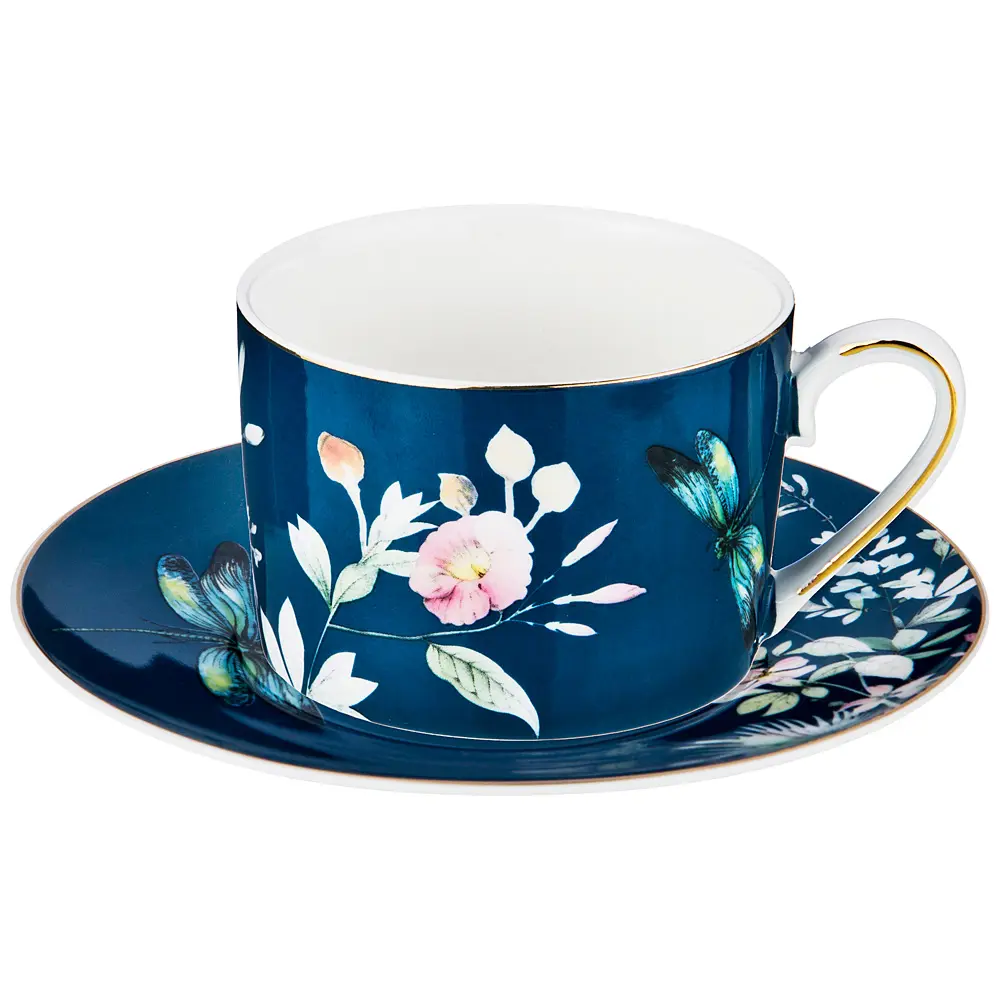 Фото Чайный набор Lefard Летний вечер 2 предмета 1 персона фарфор Фото Чайный набор Lefard Летний вечер 2 предмета 1 персона фарфор