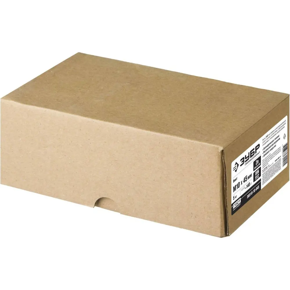 Фото 2 Винт оцинкованный ЗУБР 30318-10-045 ПРОФЕССИОНАЛ Фото 2 Винт оцинкованный ЗУБР 30318-10-045 ПРОФЕССИОНАЛ