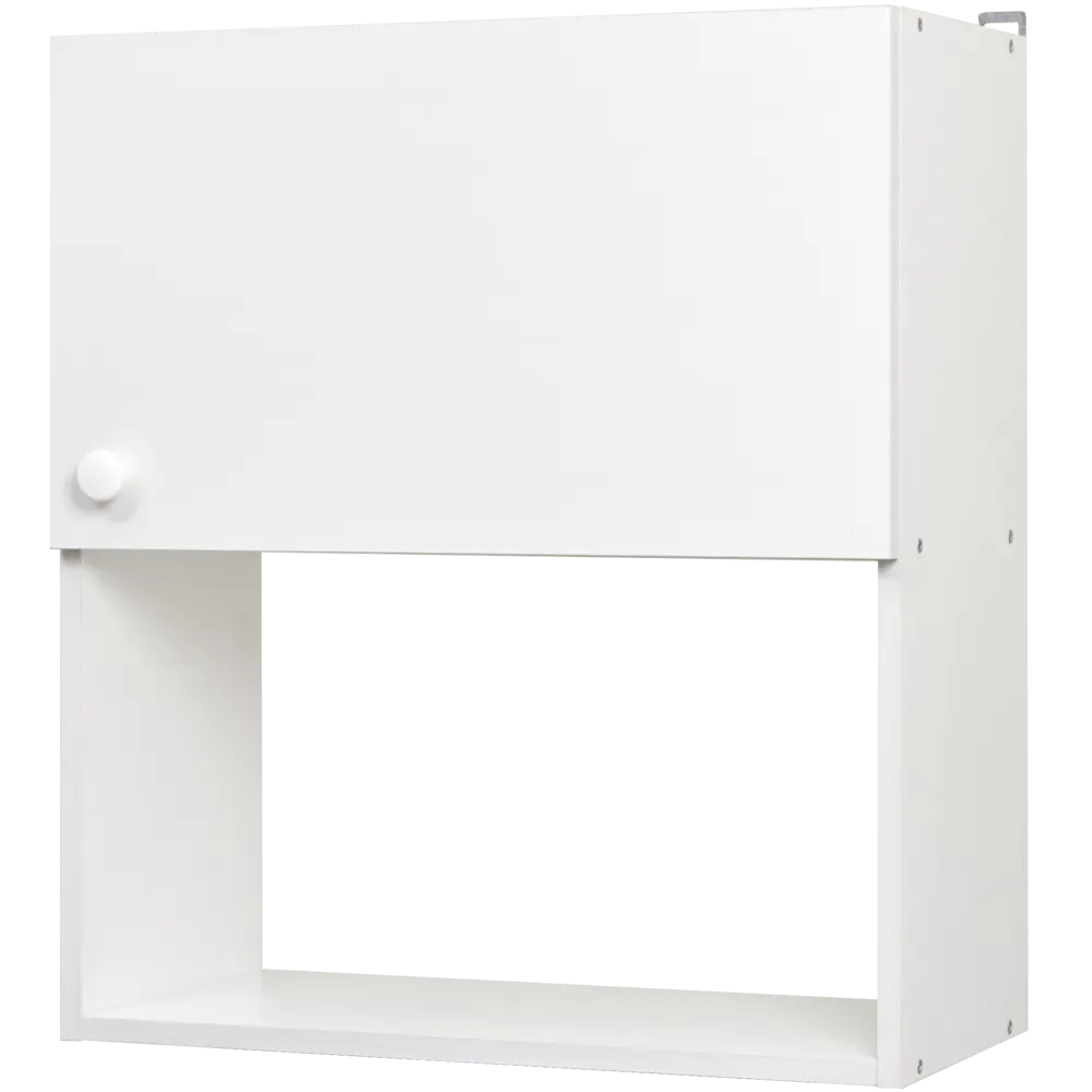 Фото Шкаф навесной "Бэлла" 60x67.6x29 см, ЛДСП, цвет белый Фото Шкаф навесной "Бэлла" 60x67.6x29 см, ЛДСП, цвет белый