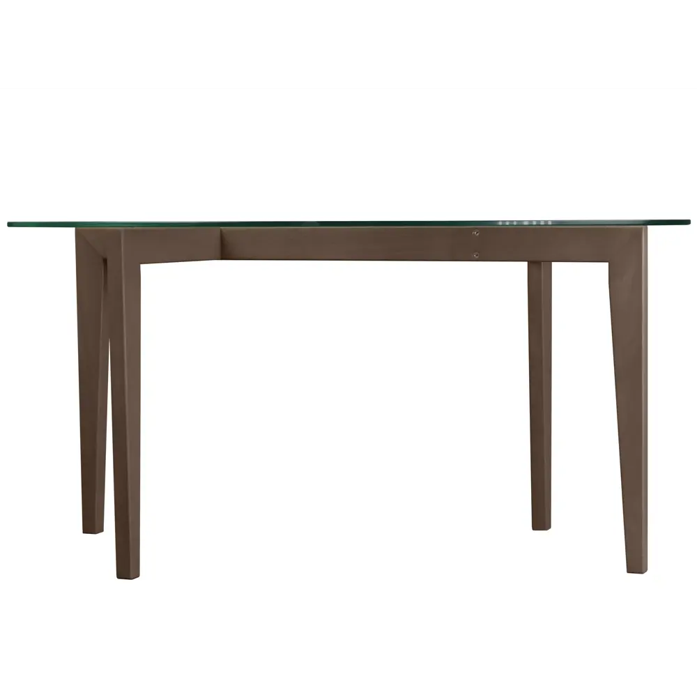 Фото Стол журнальный Рилле 444 шимо/прозрачное