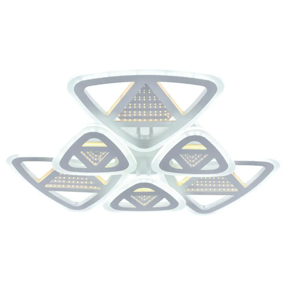 Фото 2 Светодиодная люстра 8016/3+3 WHT 150W+72W BL+YL, Profit Light Фото 2 Светодиодная люстра 8016/3+3 WHT 150W+72W BL+YL, Profit Light
