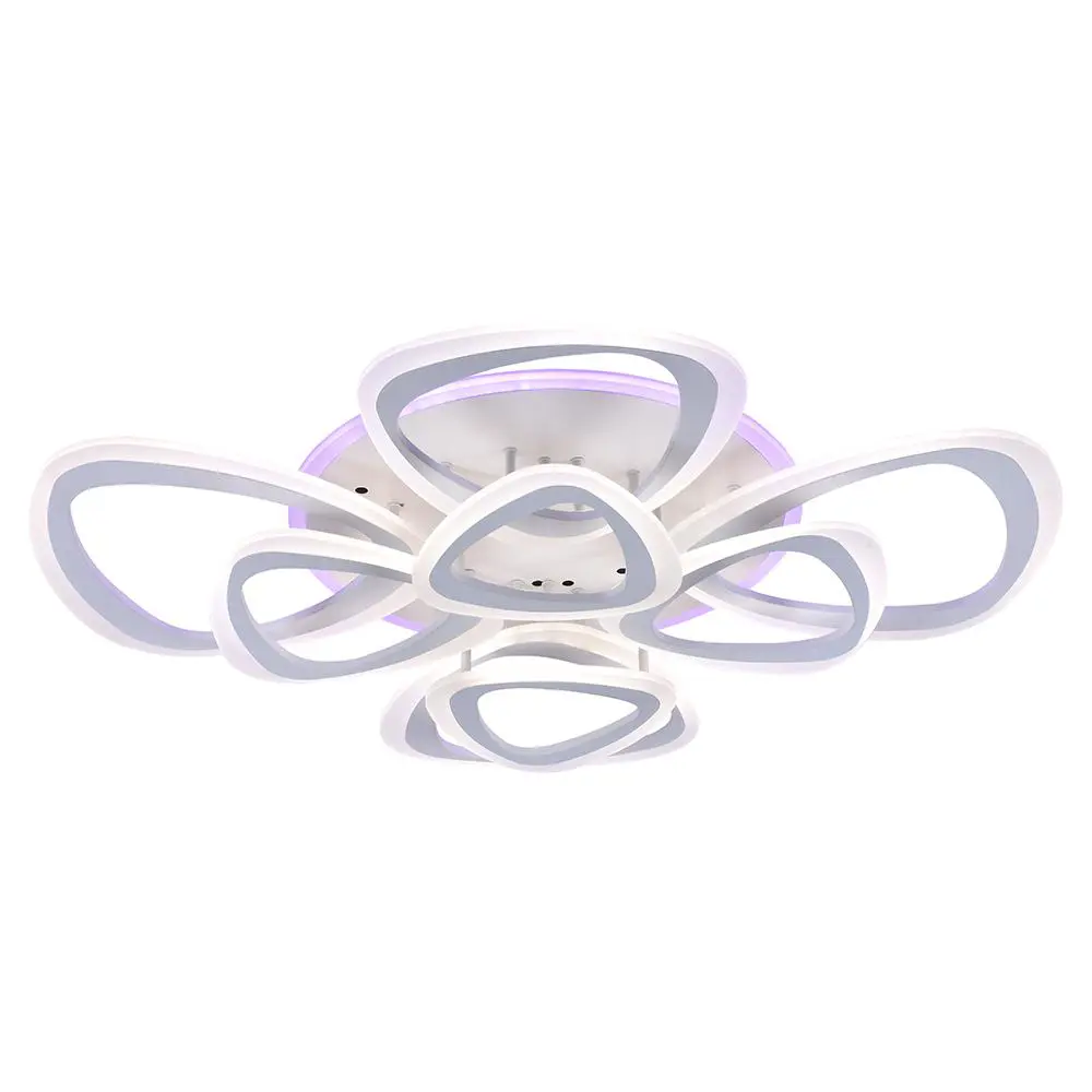 Фото Светодиодная люстра 8094/8 WHT 200W+15W RGB, Profit Light Фото Светодиодная люстра 8094/8 WHT 200W+15W RGB, Profit Light