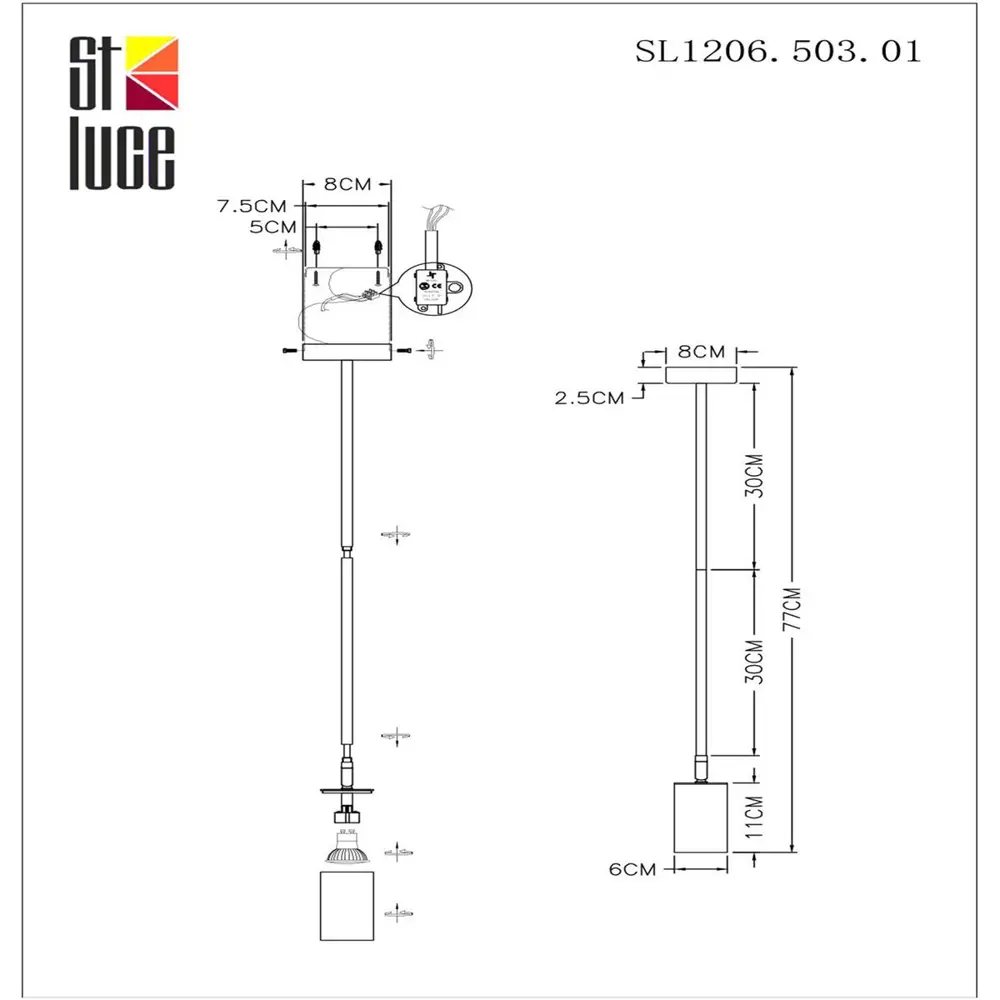 Фото 3 Люстра светодиодная ST LUCE SL1206.503.01 4000 К Фото 3 Люстра светодиодная ST LUCE SL1206.503.01 4000 К