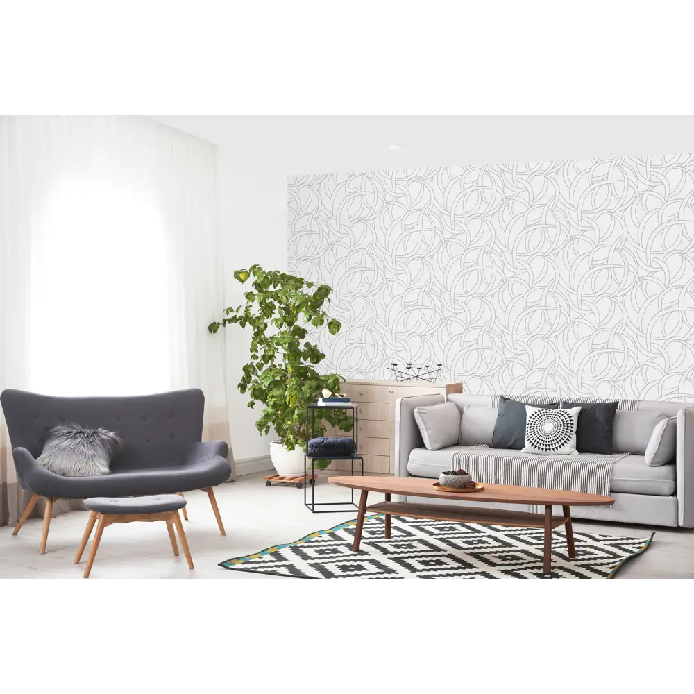 Фото 3 Обои флизелиновые Startdeco Луна серые 1.06 м 989791 Фото 3 Обои флизелиновые Startdeco Луна серые 1.06 м 989791