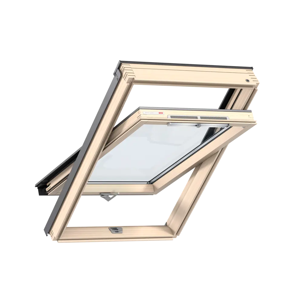 Фото Окно мансардное Velux GZR MR08 3061B дерево 78x140 см Фото Окно мансардное Velux GZR MR08 3061B дерево 78x140 см